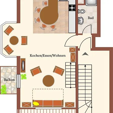 Haus Elbstrom, Whg. 26 Apartment